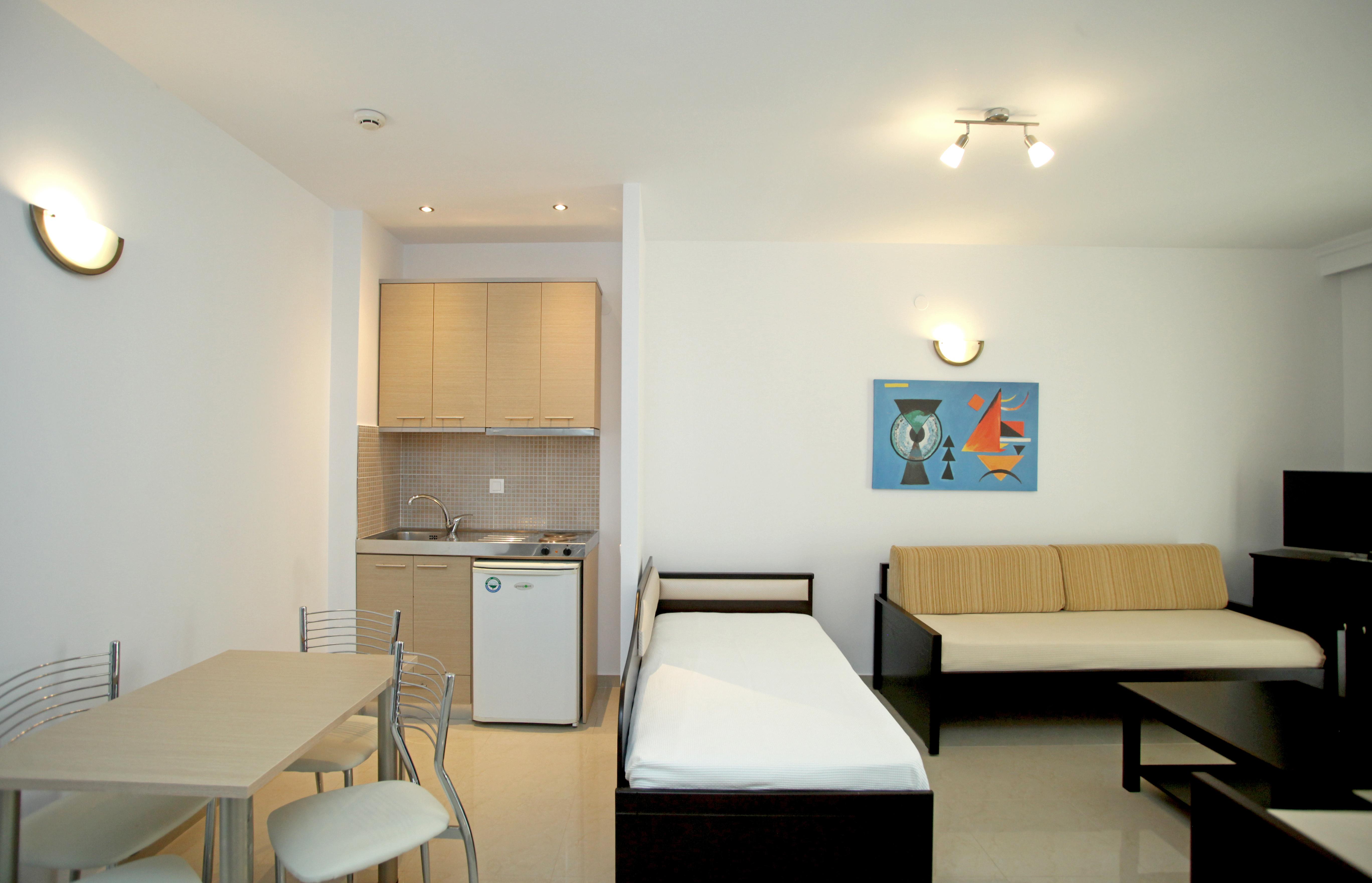Naias Aparthotel Hanioti Bagian luar foto
